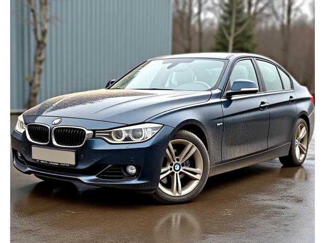 Dirty luxury car before detailing
