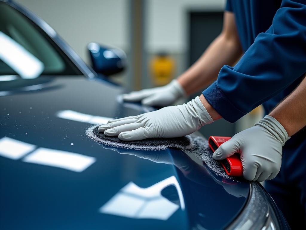 Professional car detailing process sa Mabini Detailers